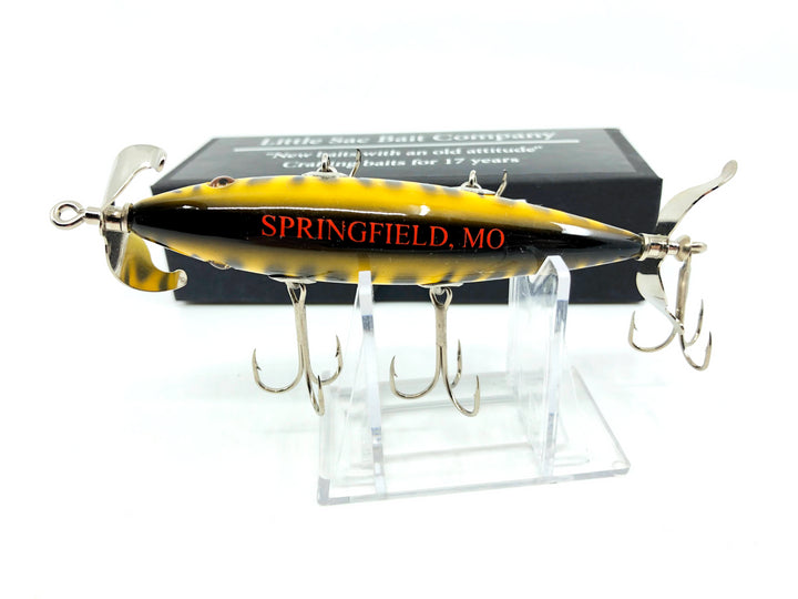 Little Sac Bait Company Meramec Minnow Tiger Stripe Color Black Box