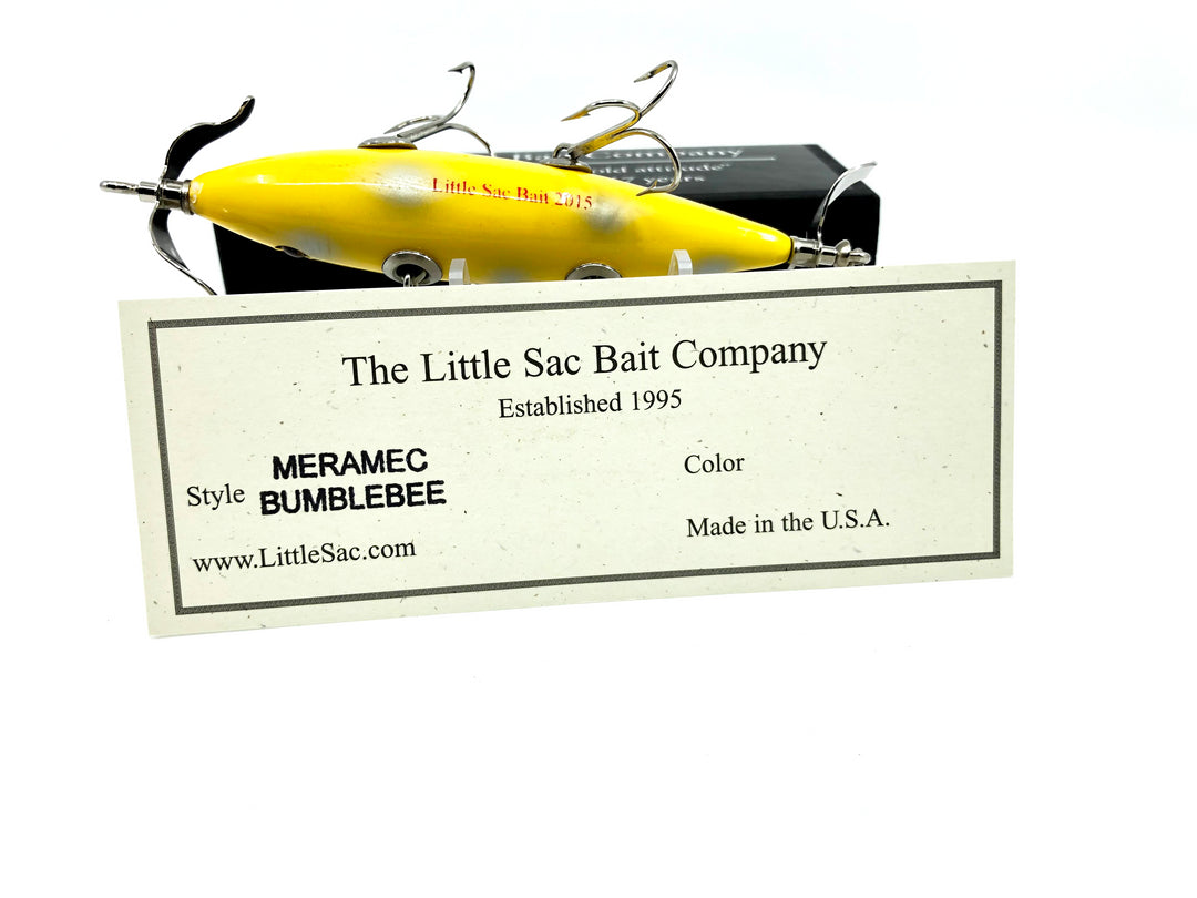Little Sac Bait Company Meramec Minnow Bumlebee Color Black Box