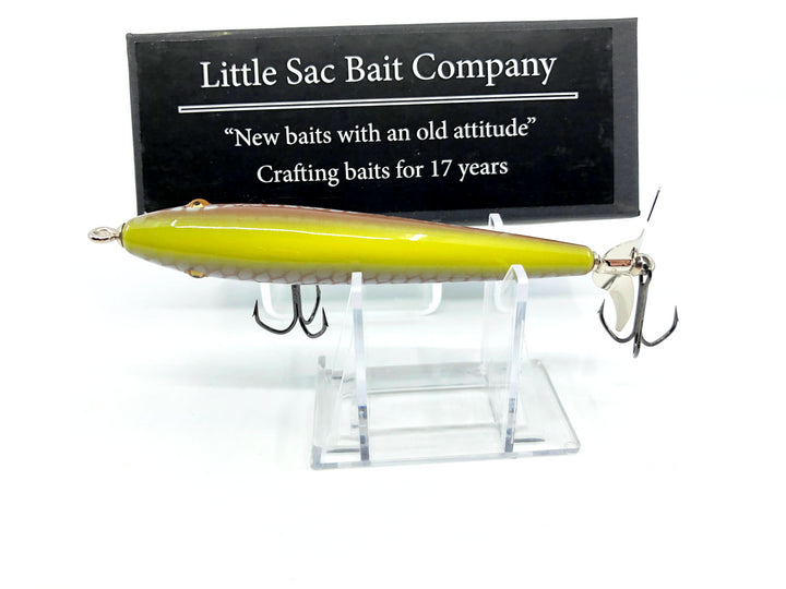Little Sac Bait Company Bass Zombie Mint Chocolate Color