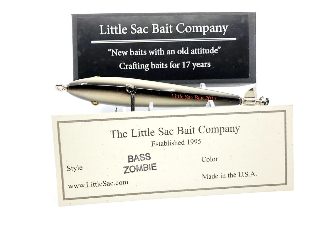 Little Sac Bait Company Bass Zombie Skunk Color
