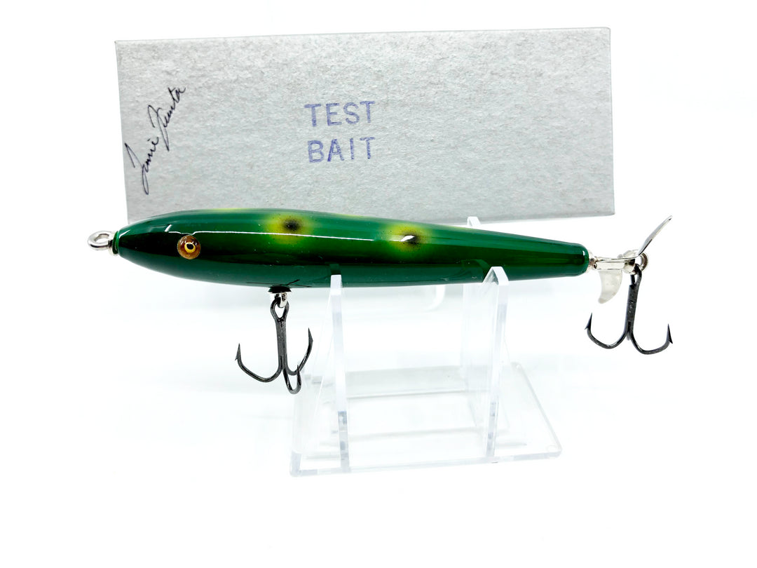 Little Sac Bait Company Bass Zombie Frog Color Signed Test Box