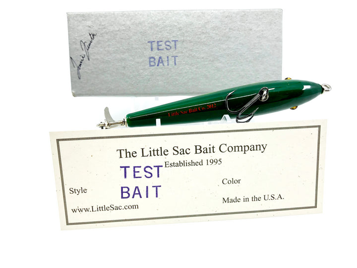 Little Sac Bait Company Bass Zombie Frog Color Signed Test Box