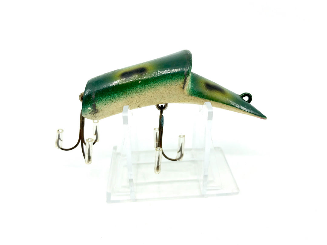 Kautzky Lazy Ike Wooden Top Ike Frog Color