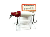Heddon River Runt Spook Floater 9400 RH Red Head White Body Scale Color with Box / Catalog