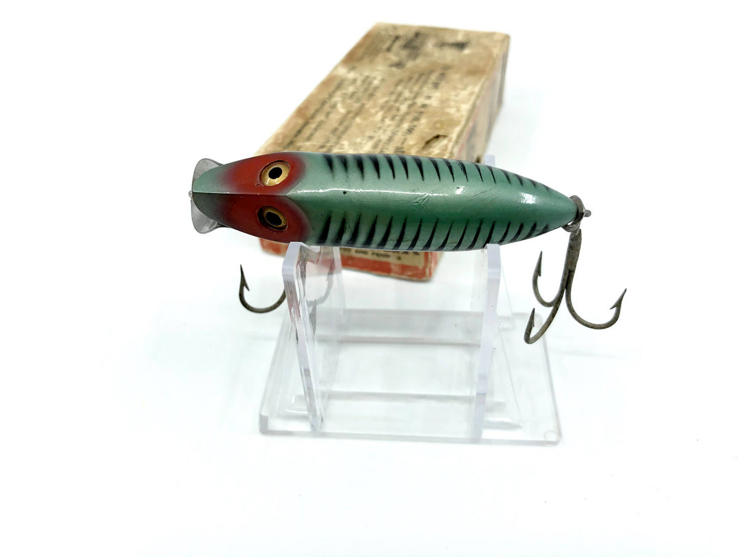 Heddon River Runt Spook Floater 9400 XRG Green Shore Color with Box