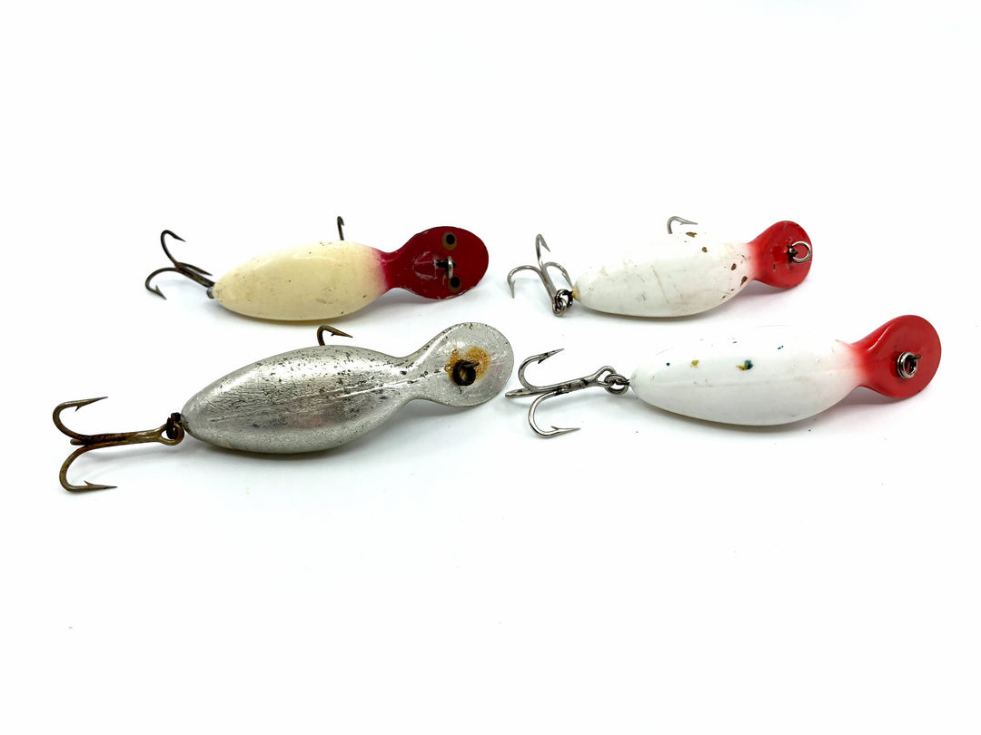 Lot of Four Heddon Tadpolly Lures - Good Fishing Lures