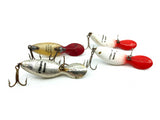 Lot of Four Heddon Tadpolly Lures - Good Fishing Lures