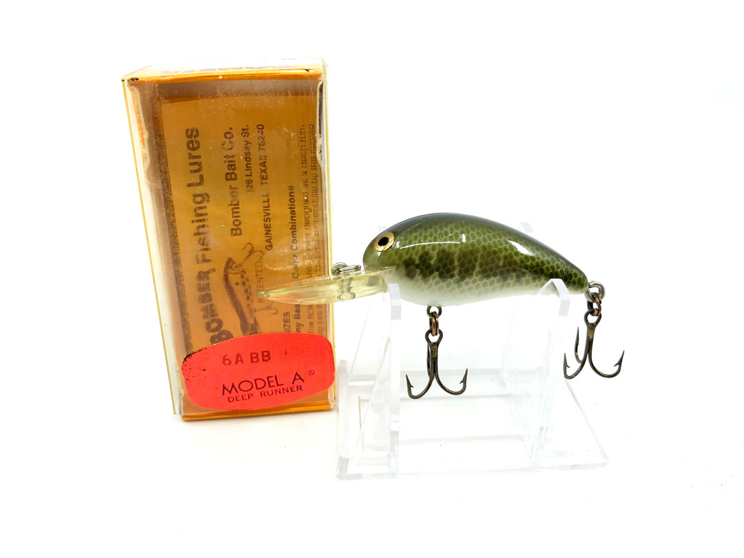 Bomber Model A Screwtail 6A BB Baby Bass Color New in Box Old Stock-Screwtail
