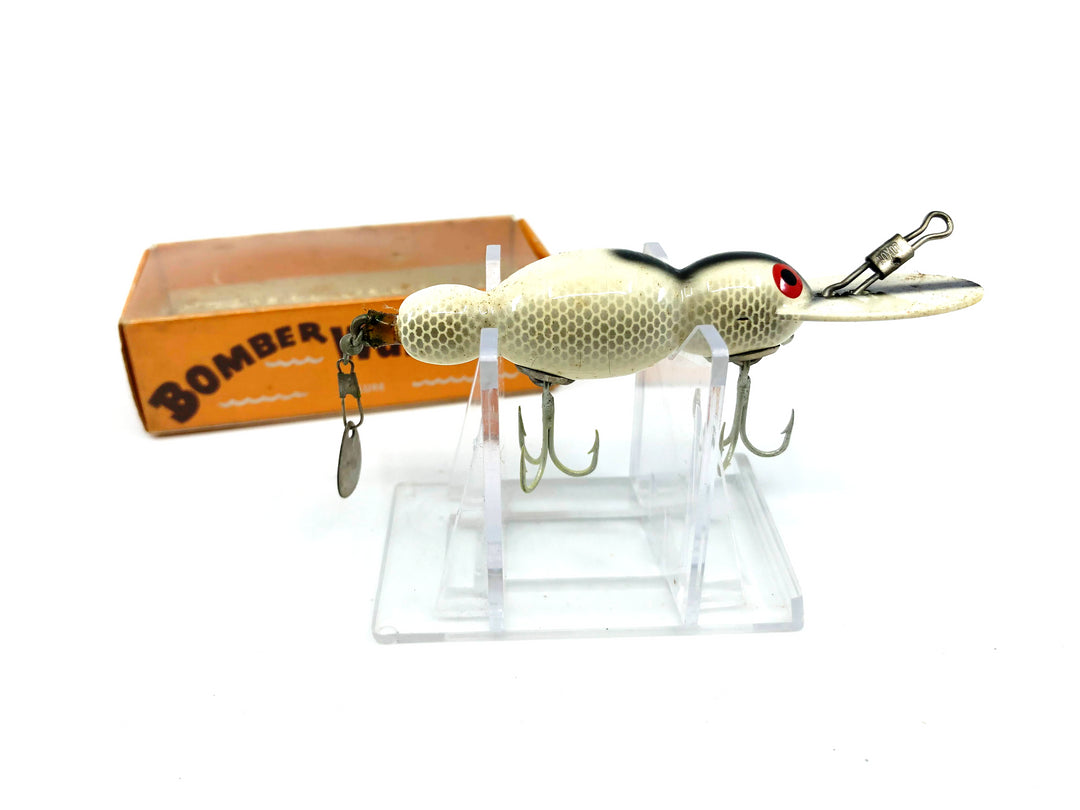 Vintage Wooden Bomber Water Dog 1558 Smoke Color with Box
