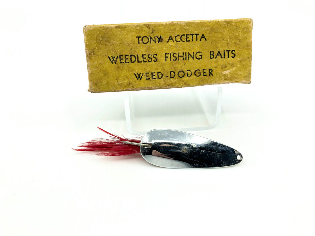 Tony Accetta Weed Dodger Spoon with Box Vintage Lure
