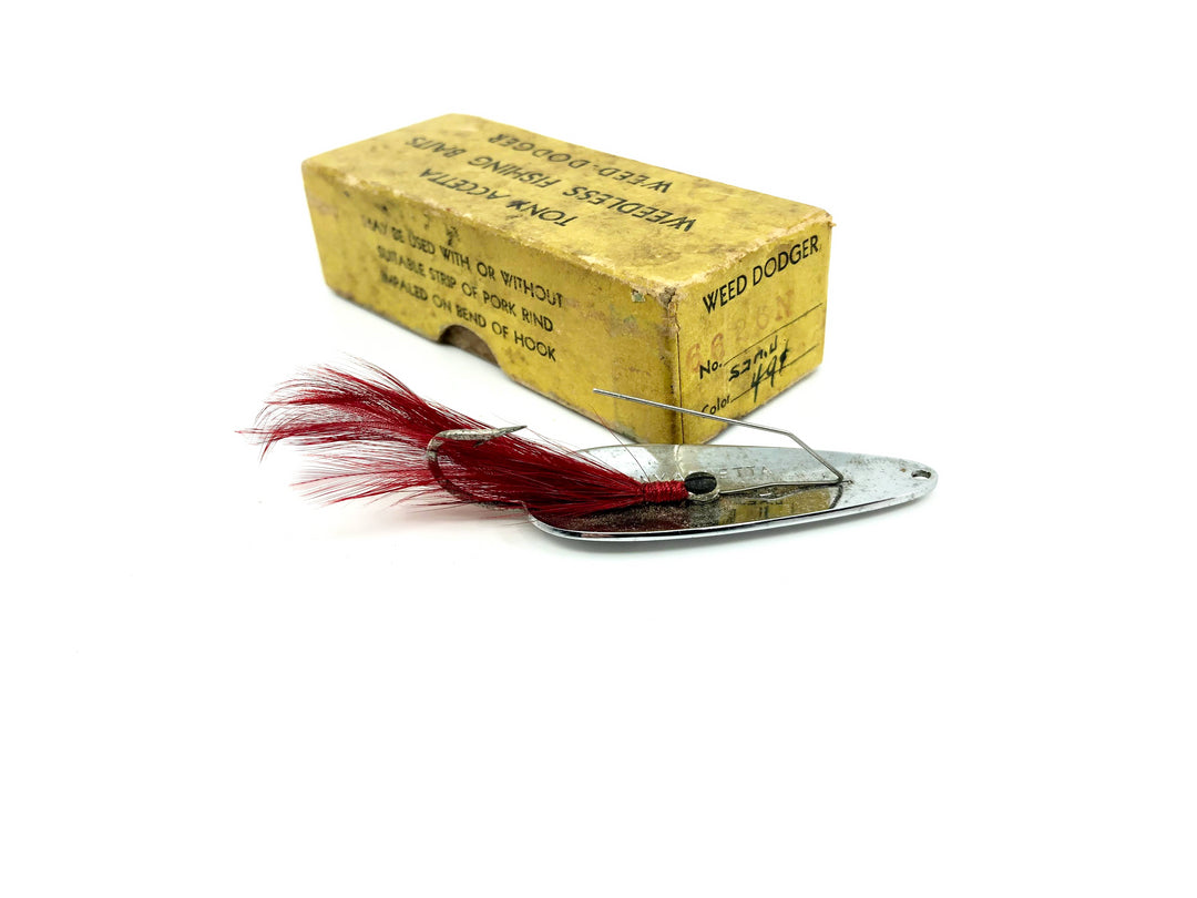 Tony Accetta Weed Dodger Spoon with Box Vintage Lure