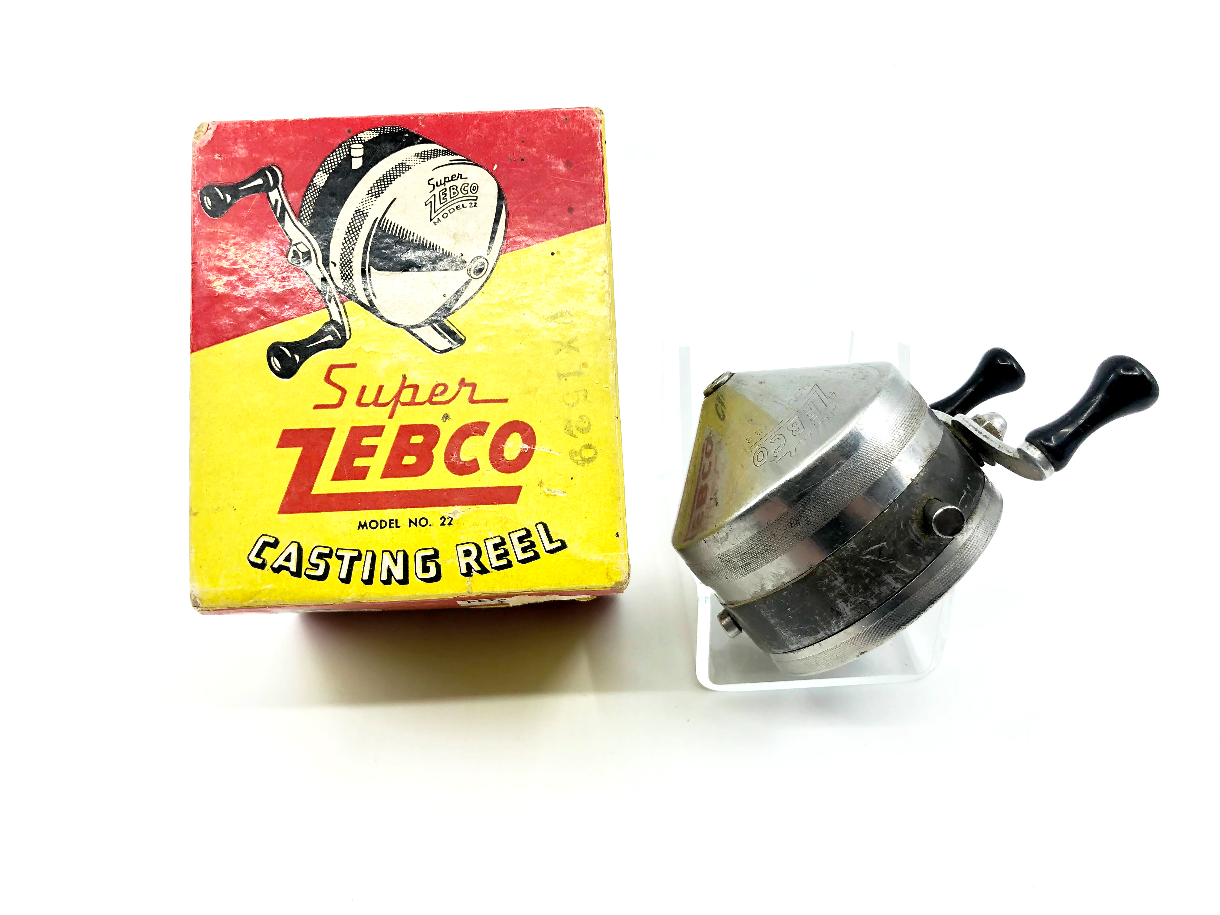 Moulinet De Pêche Vintage Super Zepco - Modèle 22 - Collection
