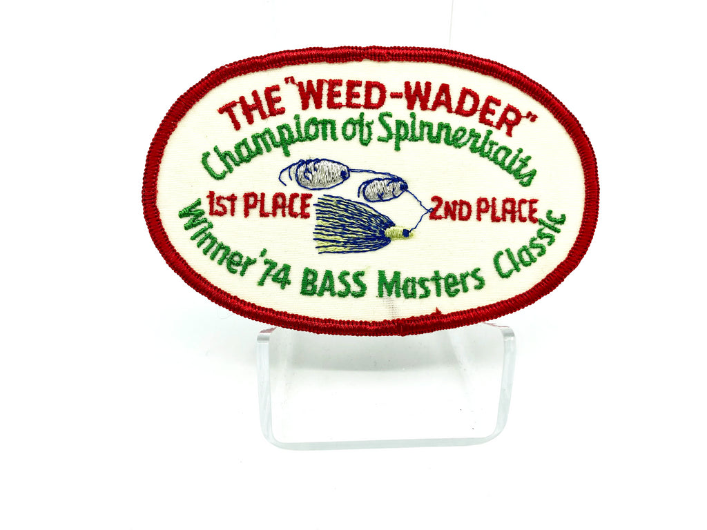 WeedWader 1974 Bassmaster Classic Fishing Patch My Bait Shop, LLC