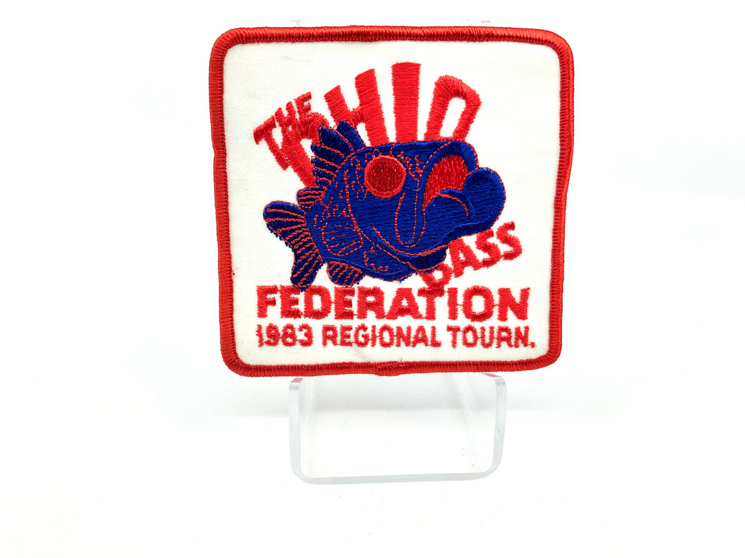 The Ohio Bass Federation 1983 Regional Tournament Fishing Patch