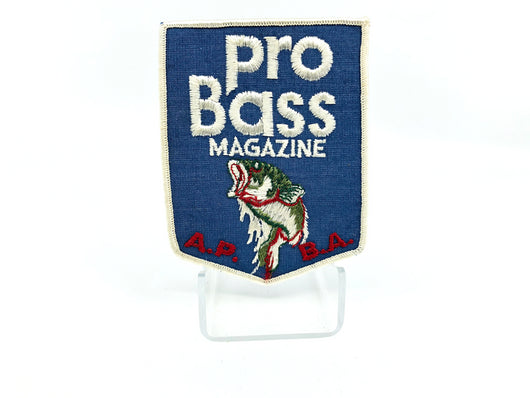 Pro Bass Magazine Fishing Patch