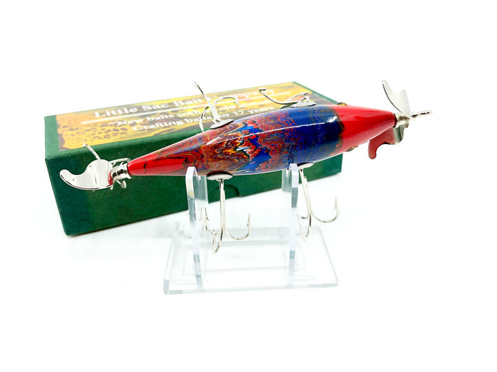 Little Sac Bait Company Meramec Minnow Autumn Patriot Color Signed Box 7/20