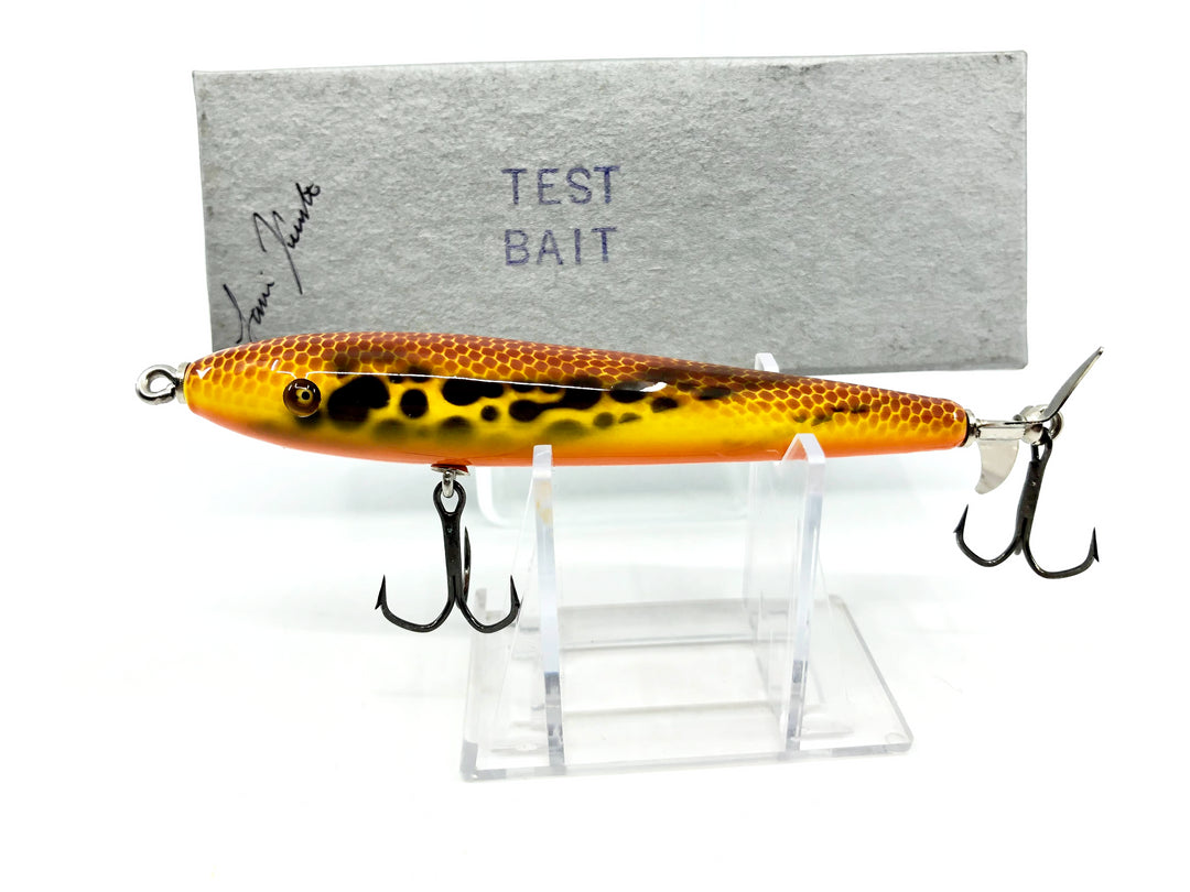 Little Sac Bait Company Bass Zombie Brown Crawdad Color Signed Test Box
