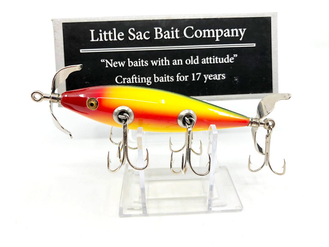 Little Sac Bait Company Meramec Minnow Canary Color with Box Signed Insert