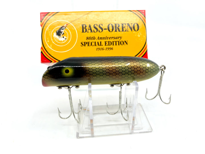 Luhr-Jensen South Bend 80th Anniversary Bass-Oreno Perch Color New in Box