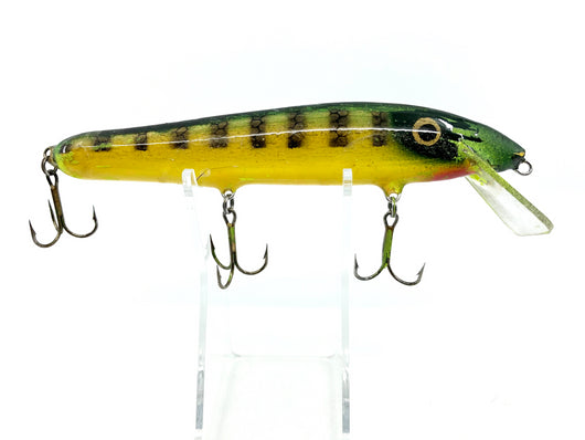 Crane 207 Musky Lure in Green Yellow Perch Color