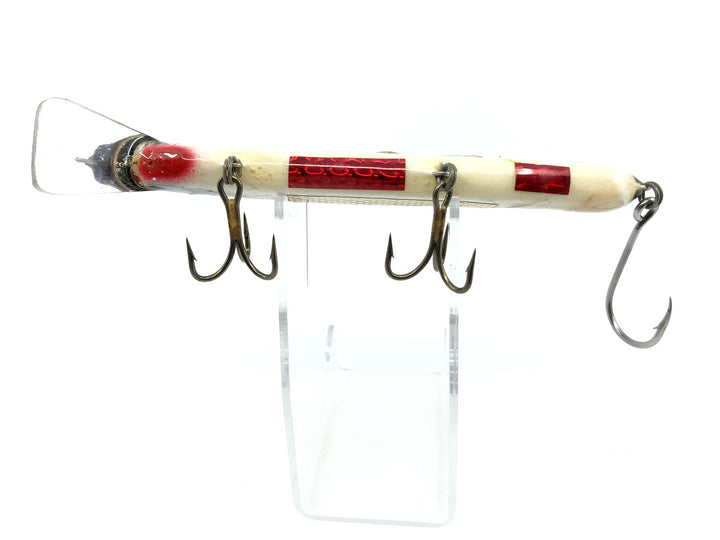 Crane 207 Musky Lure in Perch Color Fluorescent Tape