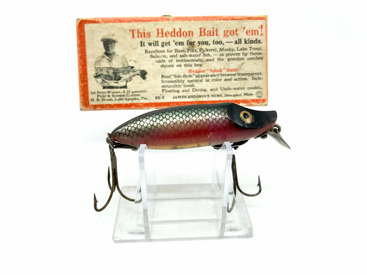 Heddon River Runt 9409N Dace Color with Brush Box / Paper