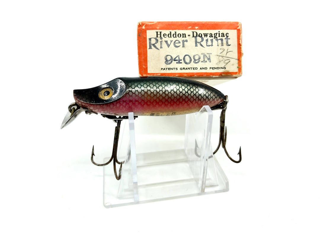 Heddon River Runt 9409N Dace Color with Brush Box / Paper