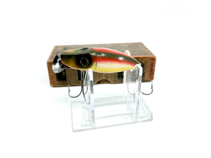Heddon River Runt 9111 Rainbow Color with Brush Box