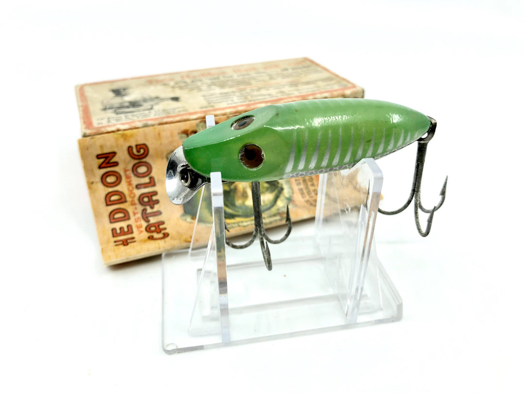 Heddon River Runt 9119XGF Greenfish Shore Minnow Color with Brush Box / Paper