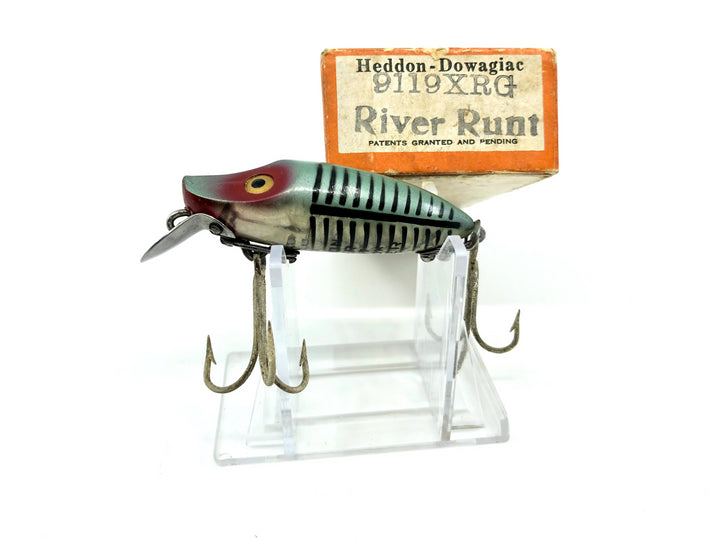 Heddon River Runt 9119XRG Green Shore Minnow Color with Brush Box / Paper