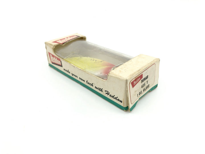 Heddon Sonar 435 Y Yellow Color New in Box Old Stock