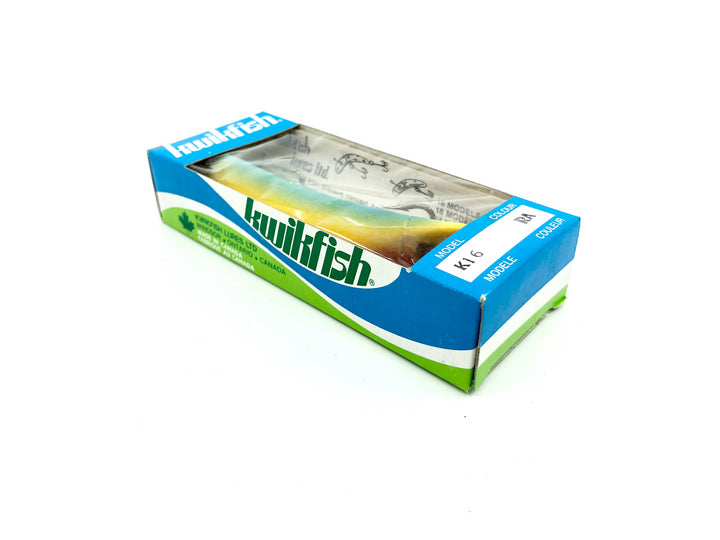 Kwikfish K16 RA Rainbow Color New in Box Old Stock