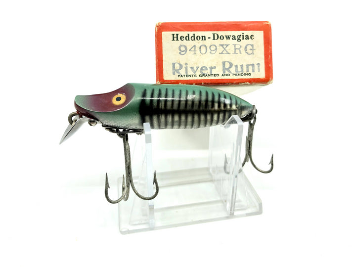Heddon River Runt 9409XRG Green Shore Minnow Color with Brush Box / Paper