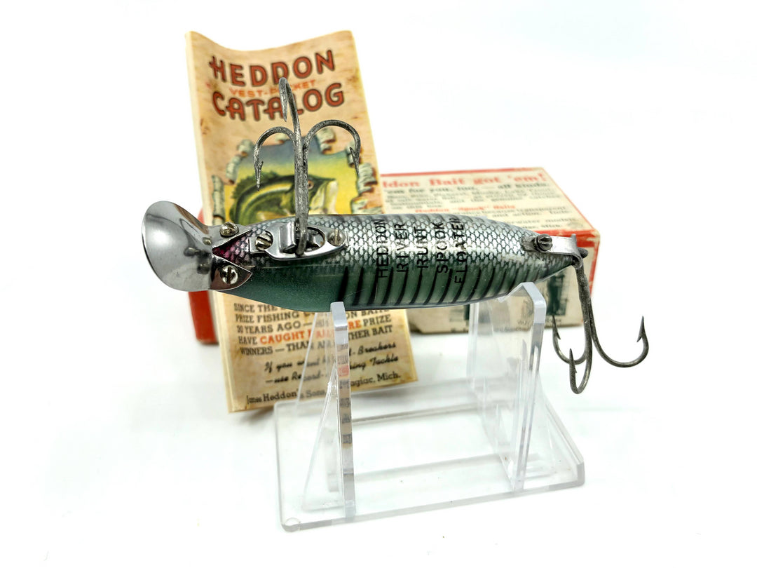 Heddon River Runt 9409XRG Green Shore Minnow Color with Brush Box / Paper