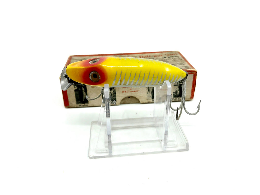 Heddon River Runt 9409XRY Yellow Shore Minnow Color with Brush Box / Paper