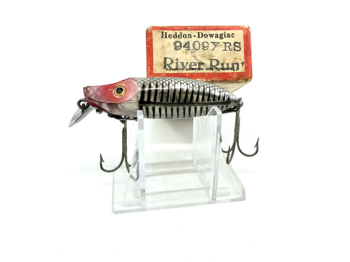 Heddon River Runt 9409XRS Silver Shore Minnow Color with Brush Box / Paper