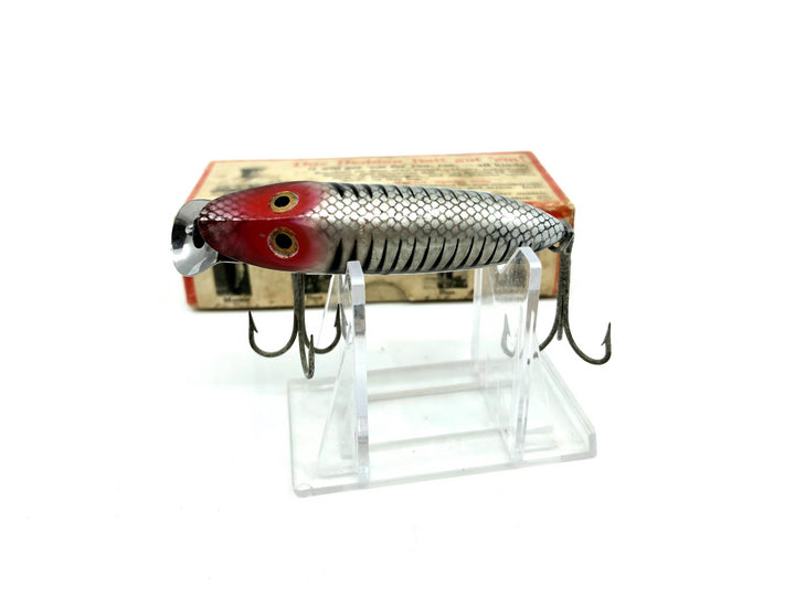 Heddon River Runt 9409XRS Silver Shore Minnow Color with Brush Box / Paper