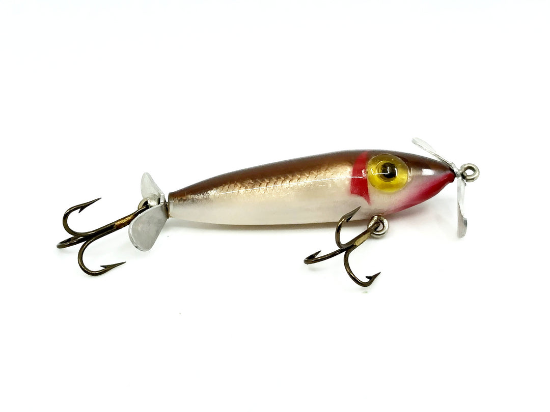 Gudebrod Golden Eye Sinner Spinner Brown Minnow Color