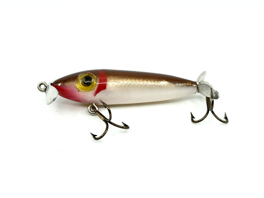 Gudebrod Golden Eye Sinner Spinner Brown Minnow Color