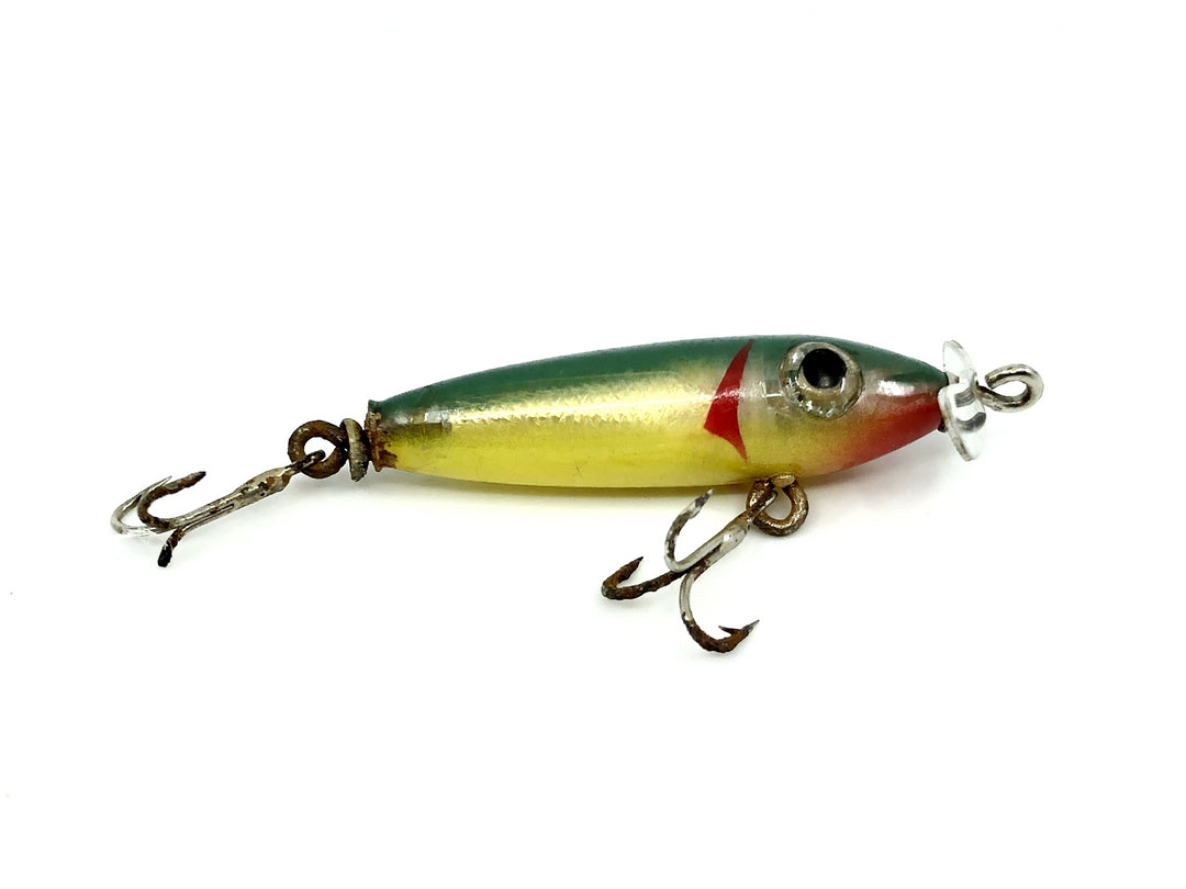Gudebrod Golden Eye Sinner Spinner Green Minnow Color
