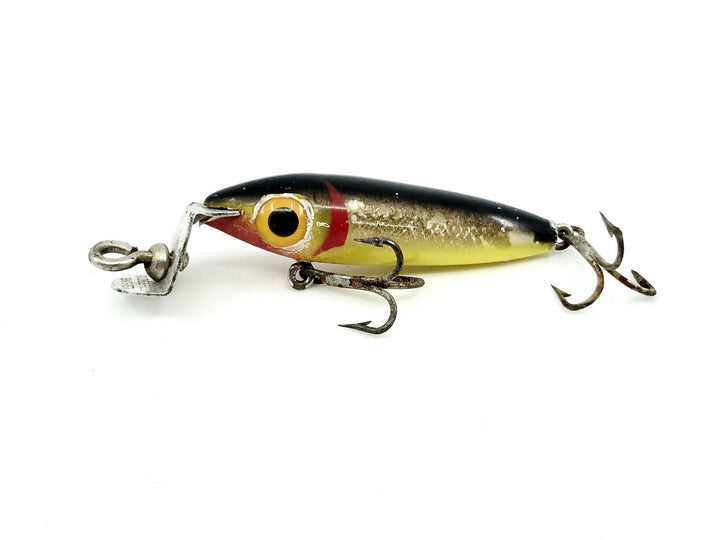 Gudebrod Golden Eye Sniper Black and Yellow Minnow Color