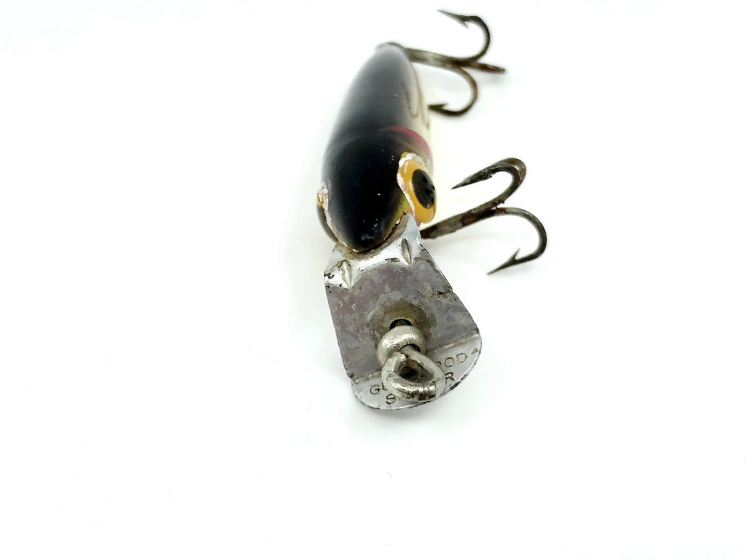 Gudebrod Golden Eye Sniper Black and Yellow Minnow Color