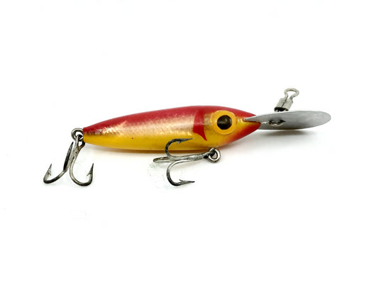 Gudebrod Golden Eye Bump N' Grind Red and Yellow Minnow Color