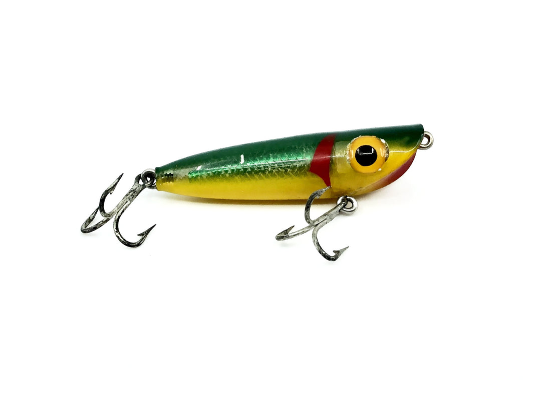 Gudebrod Golden Eye Blabber Mouth Green and Yellow Minnow Color