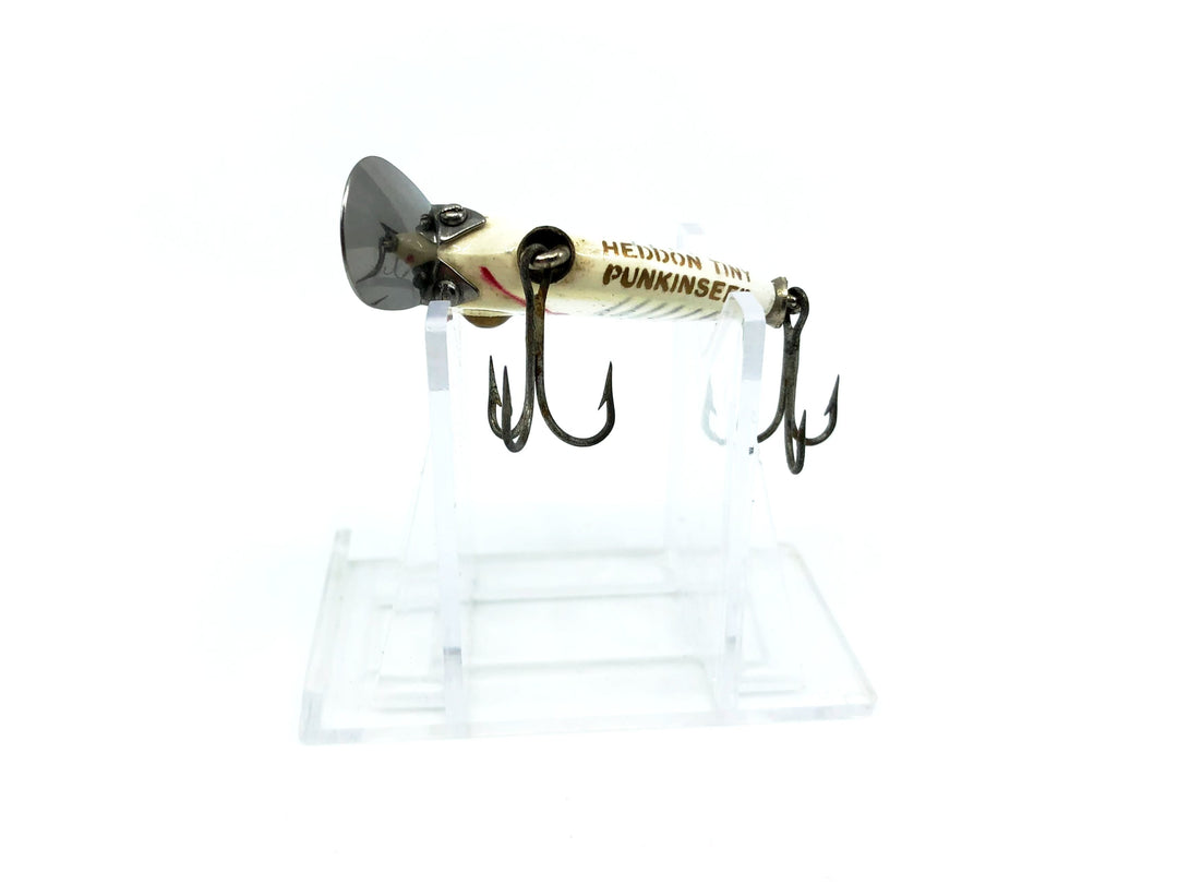 Heddon Tiny Punkinseed 380 XRW Red and White Shore Minnow Color Gold Eyes