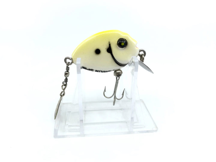 Heddon Punkin Spin 382 YPR Yellow Back Pearl Belly Color