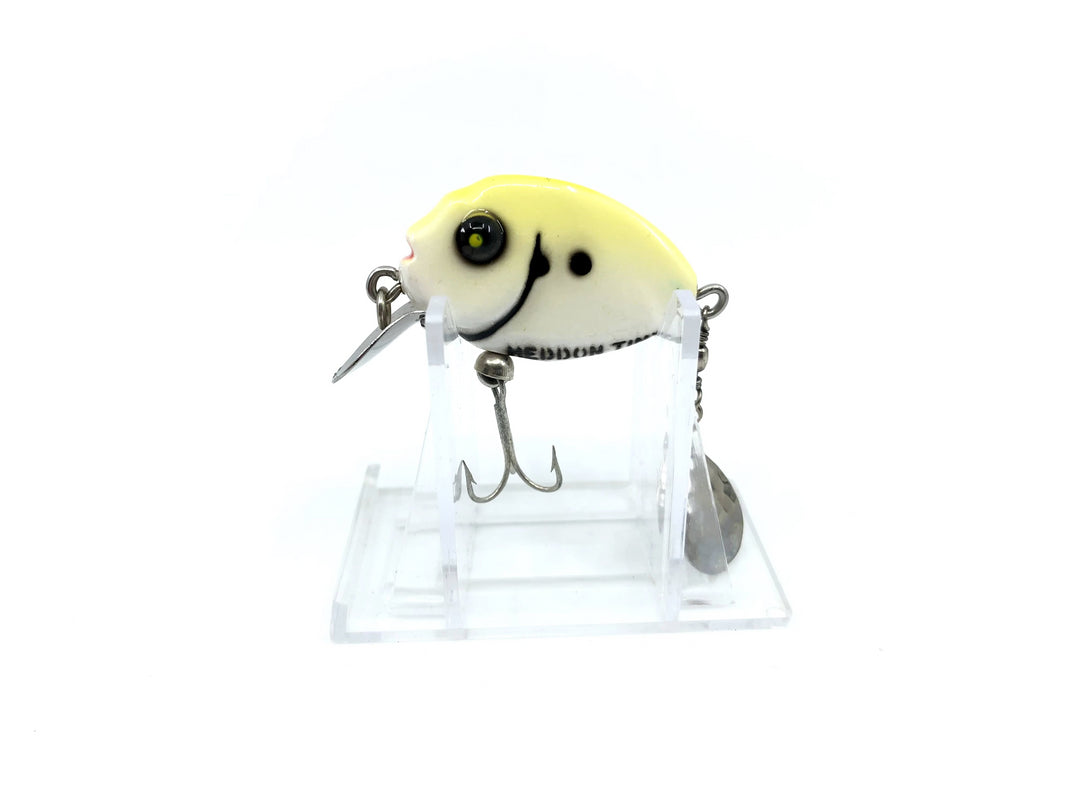Heddon Punkin Spin 382 YPR Yellow Back Pearl Belly Color