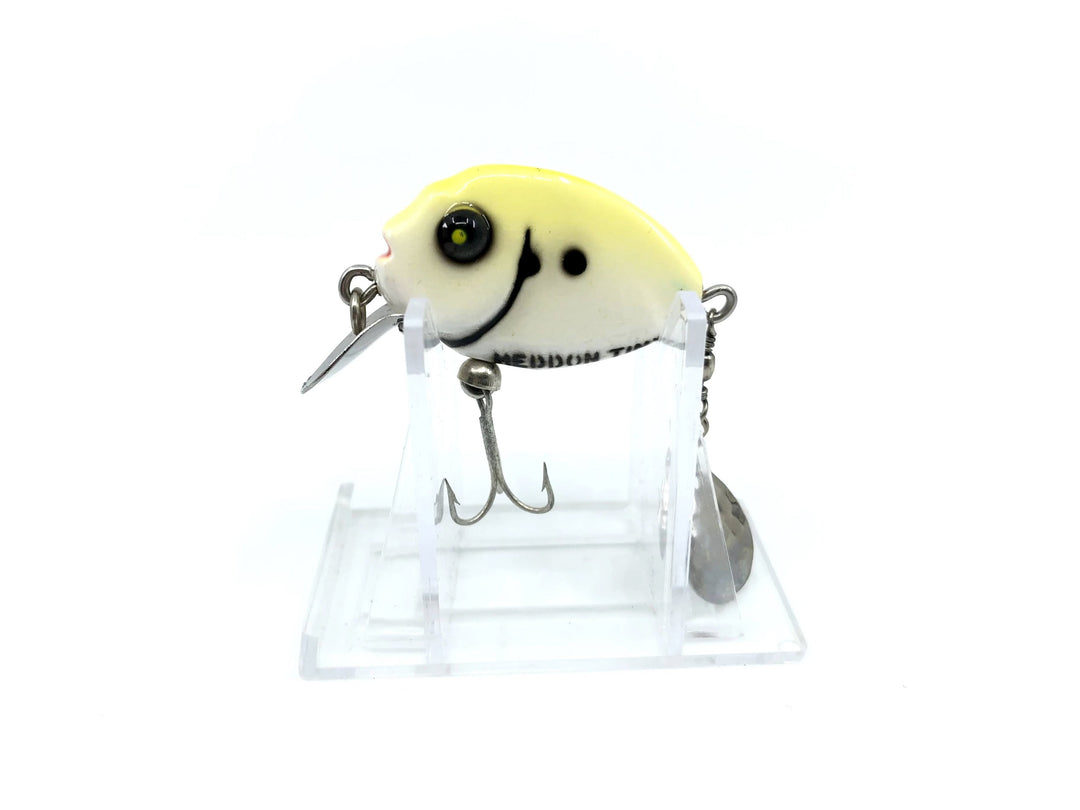 Heddon Punkin Spin 382 YPR Yellow Back Pearl Belly Color