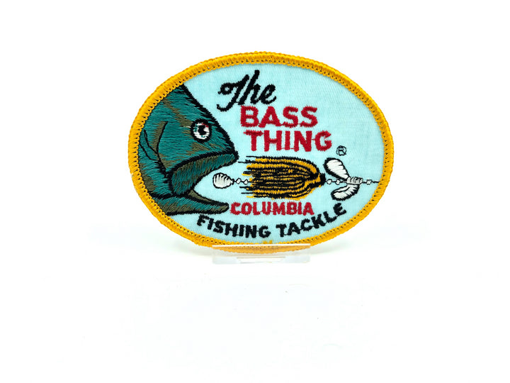 The Bass Thing Columbia Fishing Tackle Patch