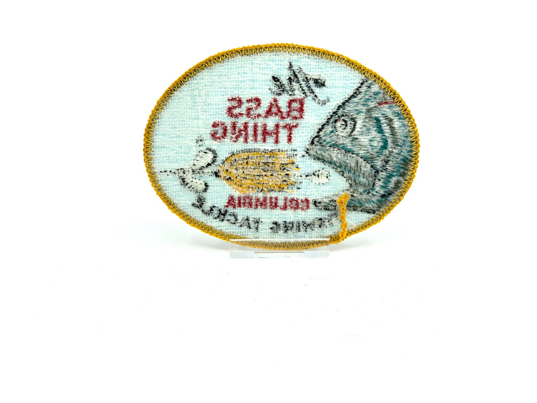 The Bass Thing Columbia Fishing Tackle Patch